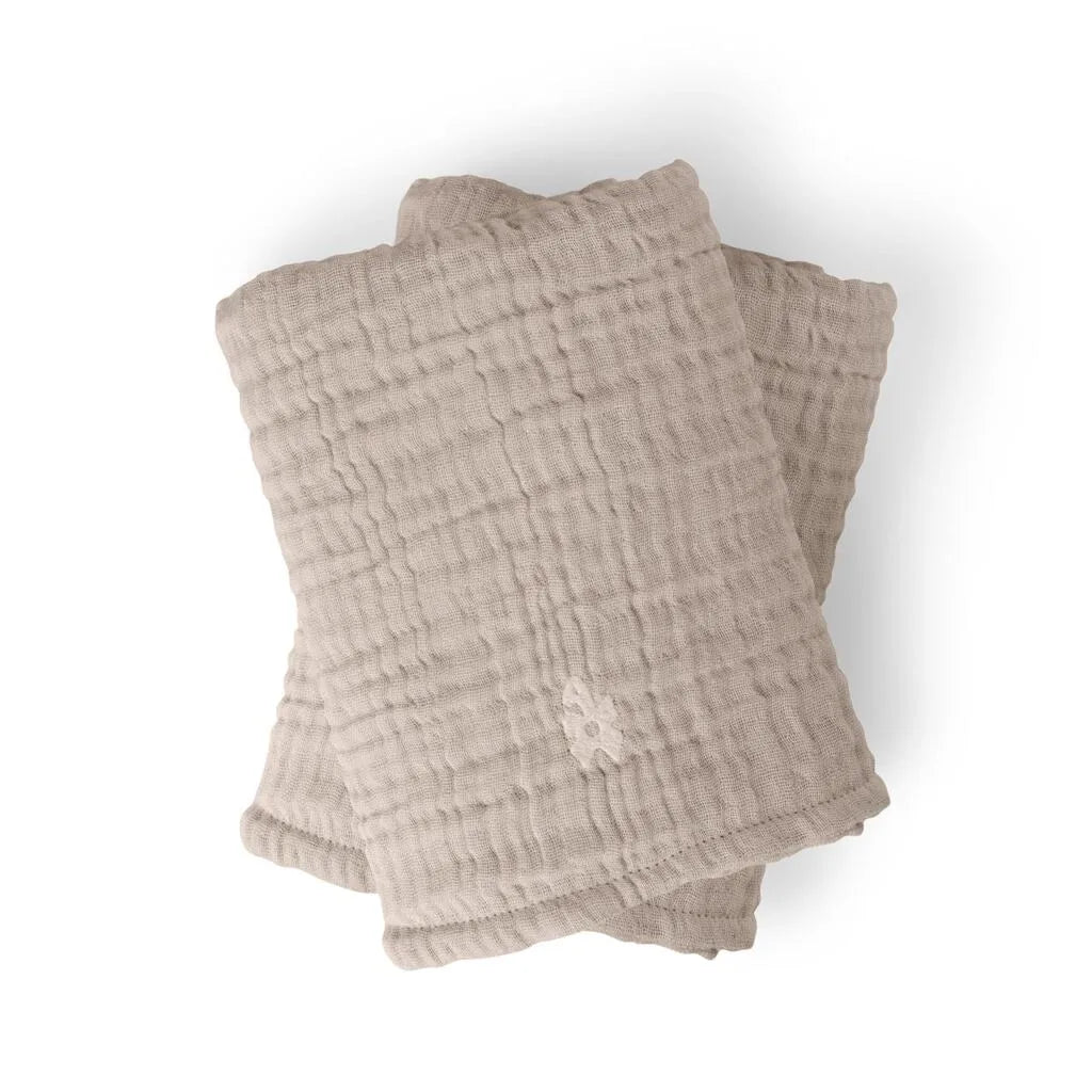 Sebra - Musselin Wickelunterlage 6-lagig - Beige
