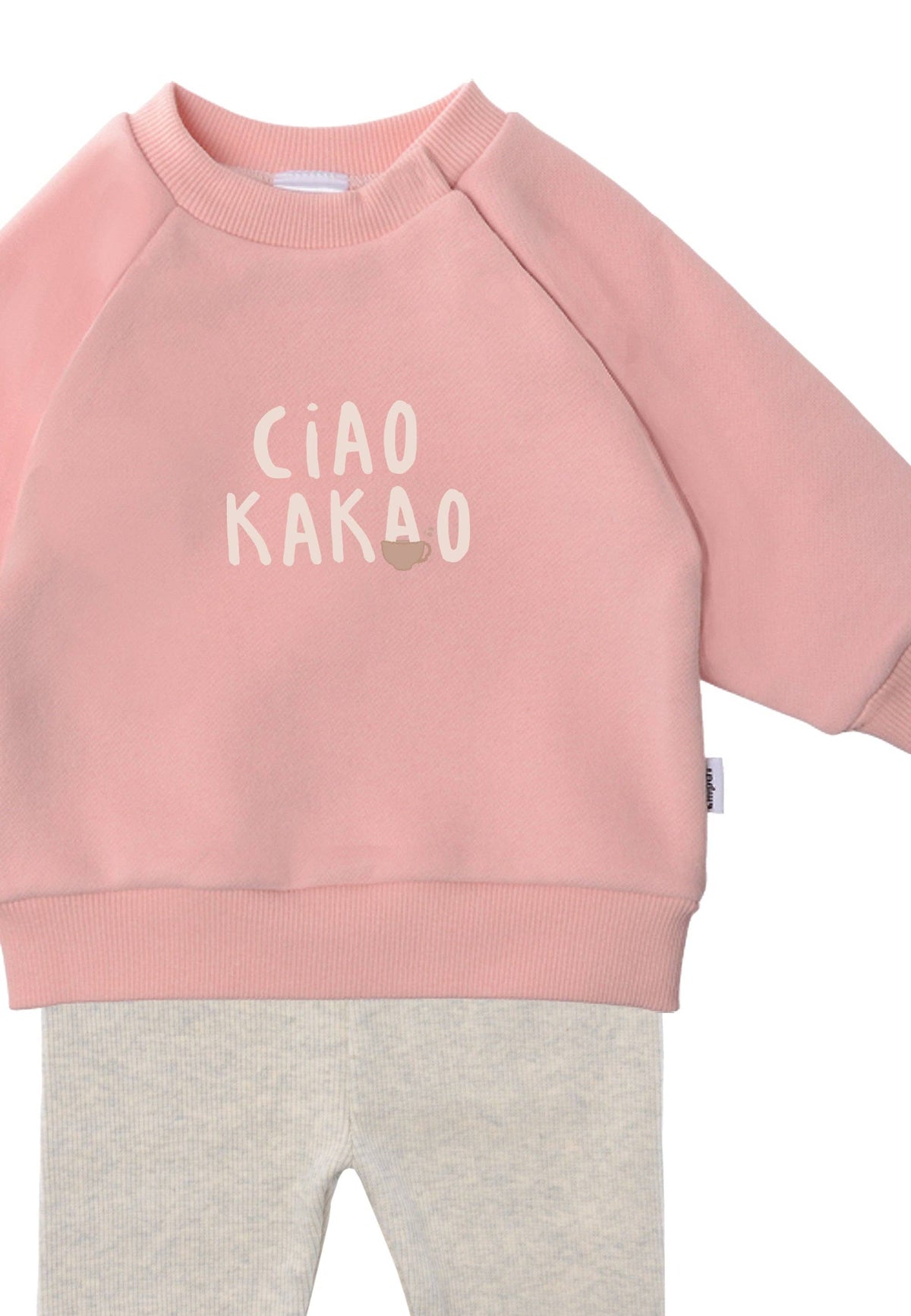 Liliput Set mit Sweatshirt in rosa und Leggings "Ciao Kakao"