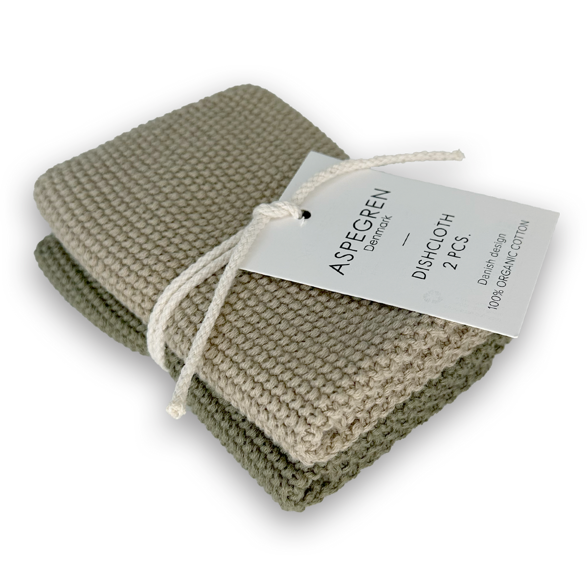 Aspegren Spüllappen 2er Set – Olive