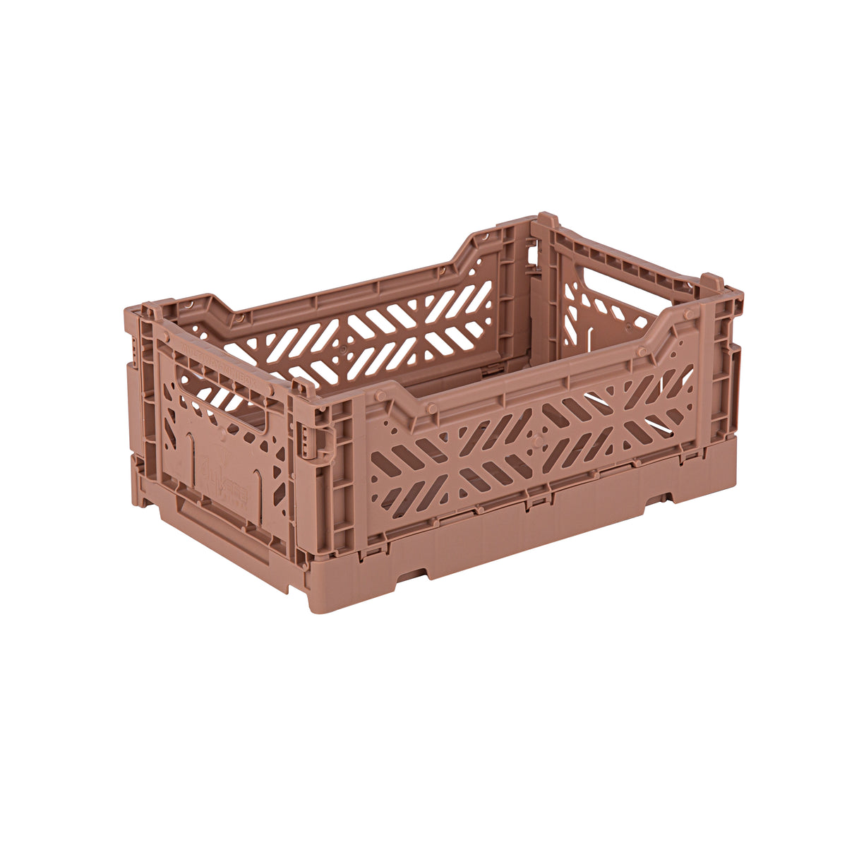 Faltbare Aufbewahrungsbox Warm Taupe Mini