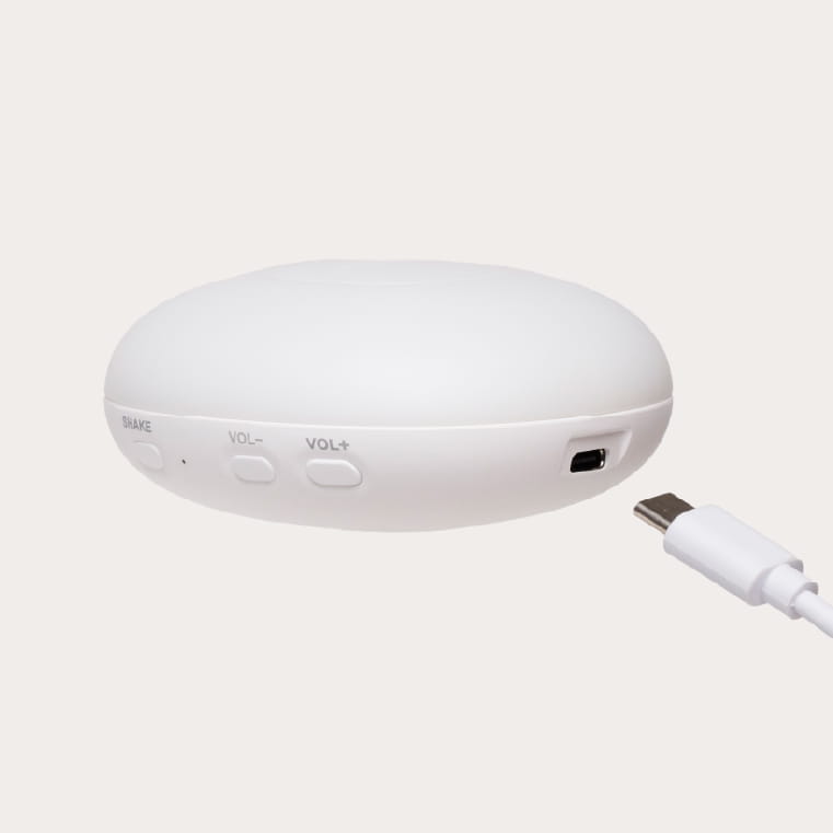 MOONIE 2.0 Robbe mit Nachtlicht – Grau