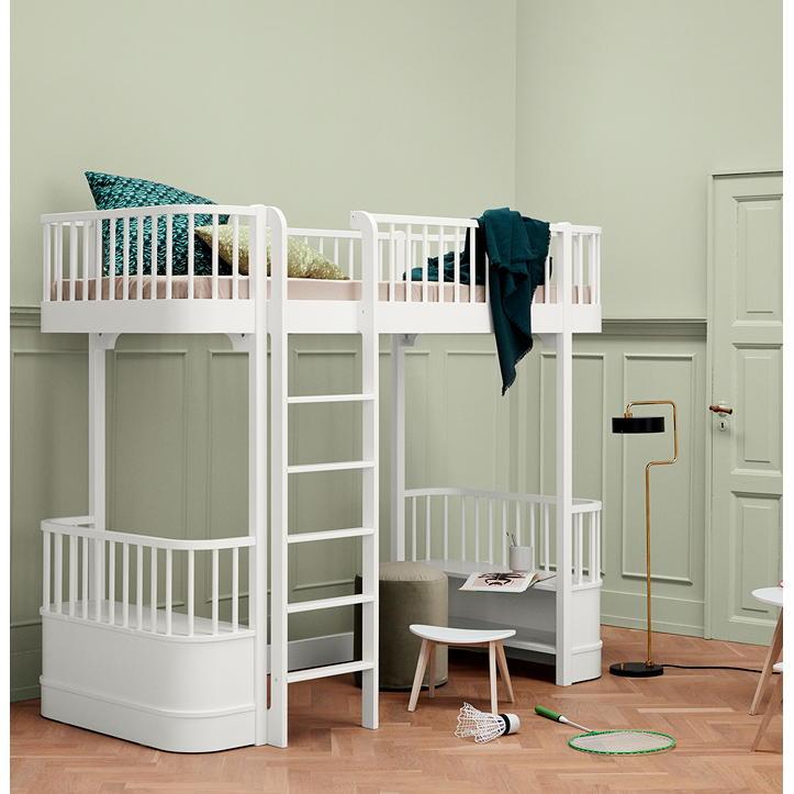 Oliver Furniture Hochbett weiss Wood Collection 5711692414307