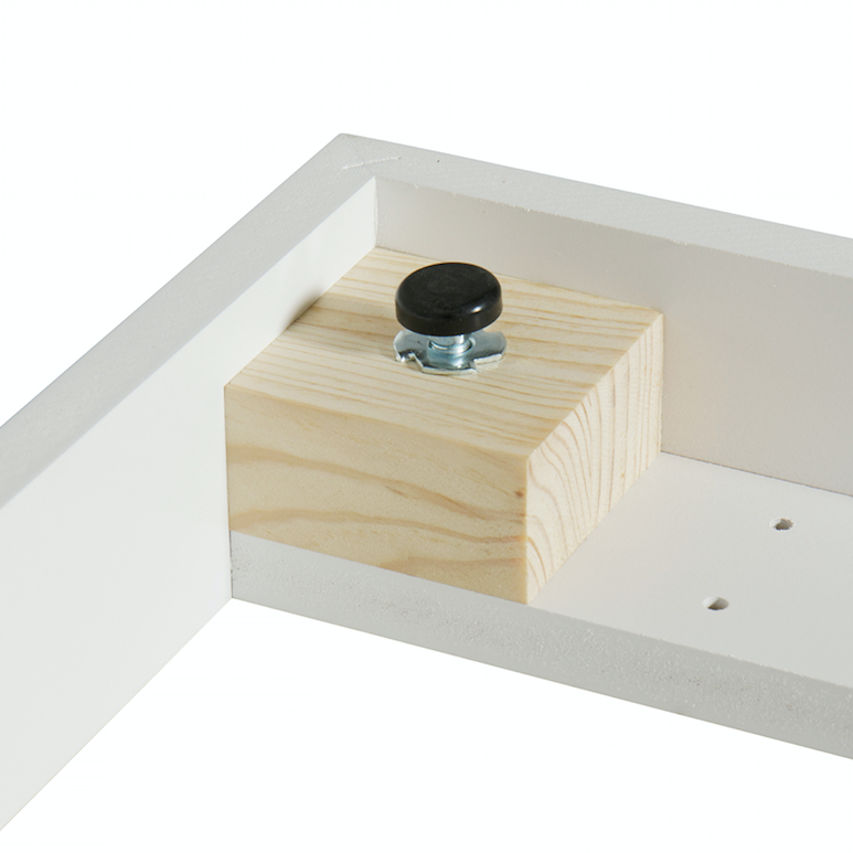 Oliver Furniture Wood Regal 3x2 Stehregal mit Sockel 041336