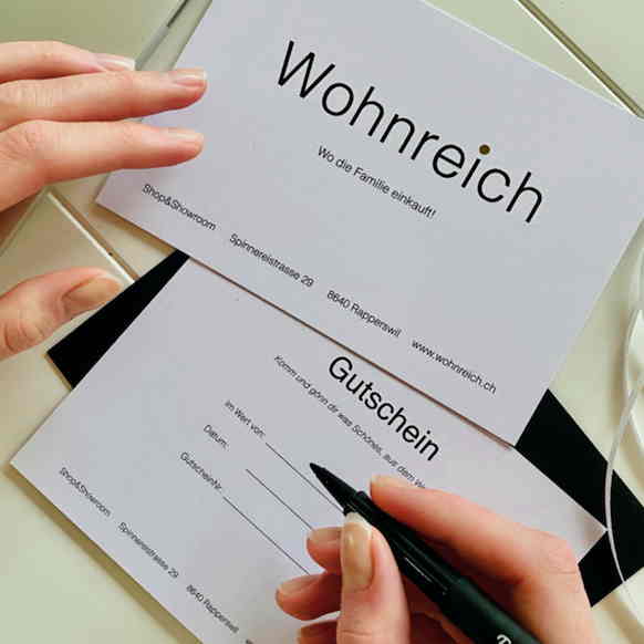 Geschenkgutscheine