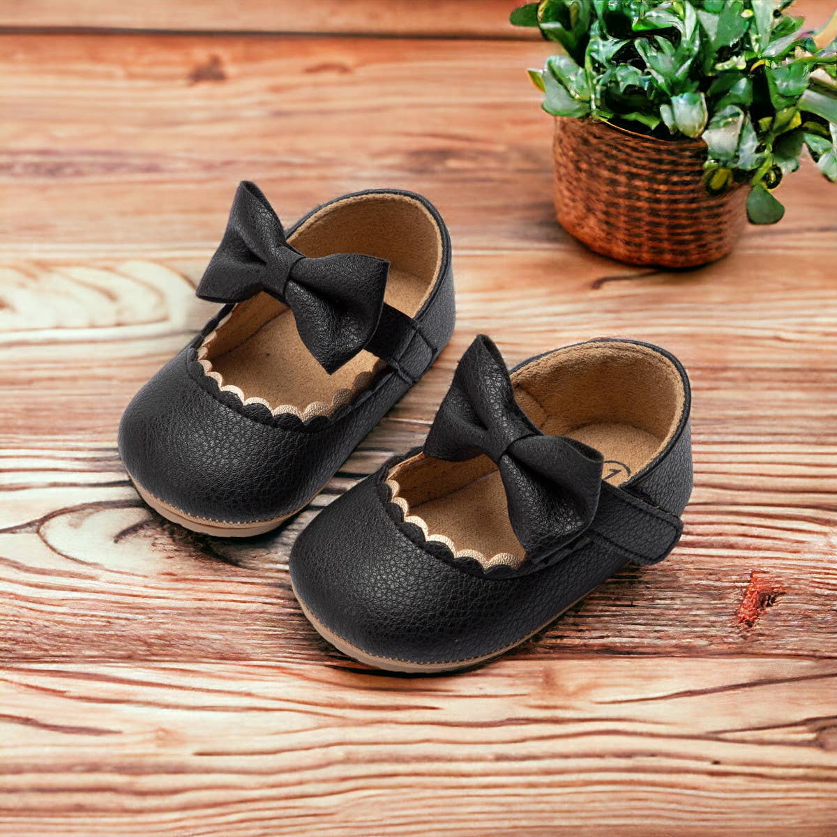 Annie & Charles - Leder-Krabbelschuhe