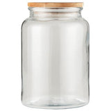 Vorratsglas mit Holzdeckel 3L