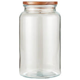 Vorratsglas mit Holzdeckel 3.75L