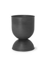 Ferm Living - Hourglass Pot schwarz medium