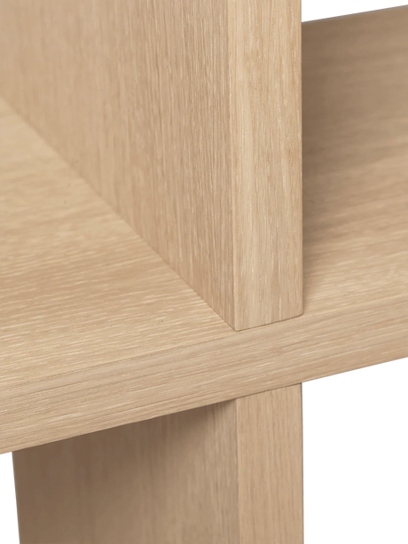 Ferm Living - Kona Bücherregal 2x4 Eiche Natur