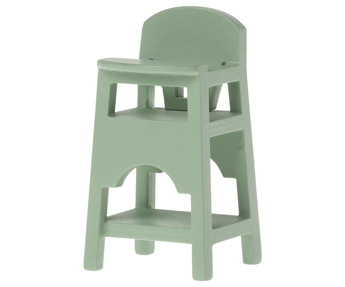 Maileg - Hochstuhl, Maus - Mint