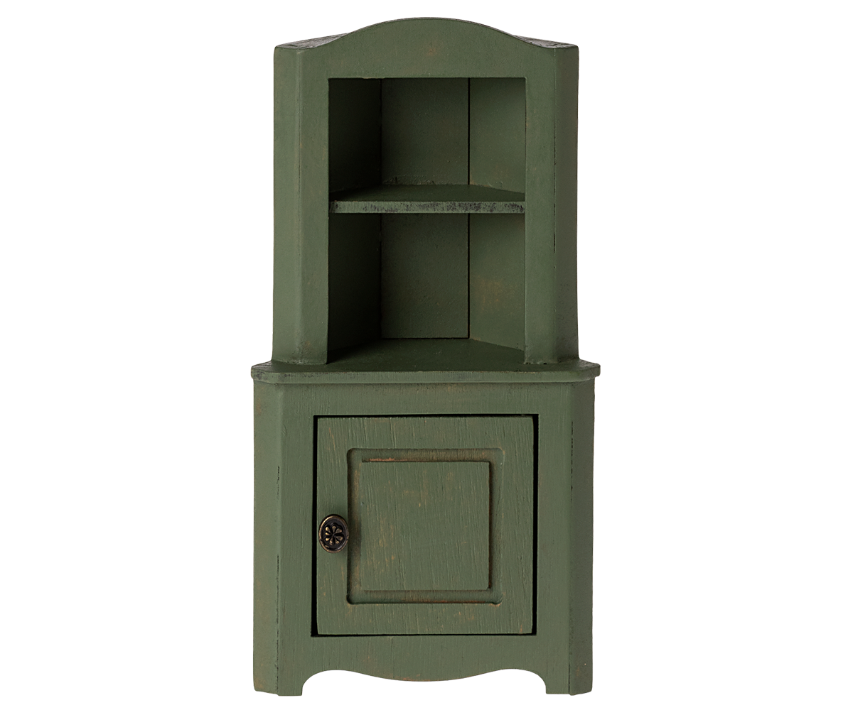 Maileg Eckschrank, Maus - Dunkelgrün