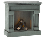 Maileg - Kamin, Maus - Blau