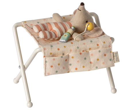Maileg - Wickeltisch, Babymaus - Weiss