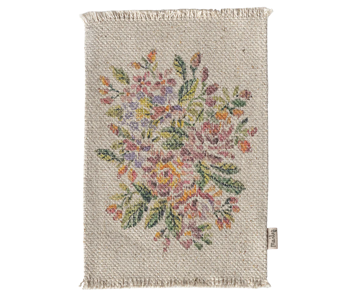 Maileg Teppich, Blumen - Medium