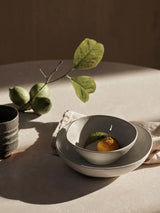 Ferm Living - Flow Bowl - Off-White Speckle