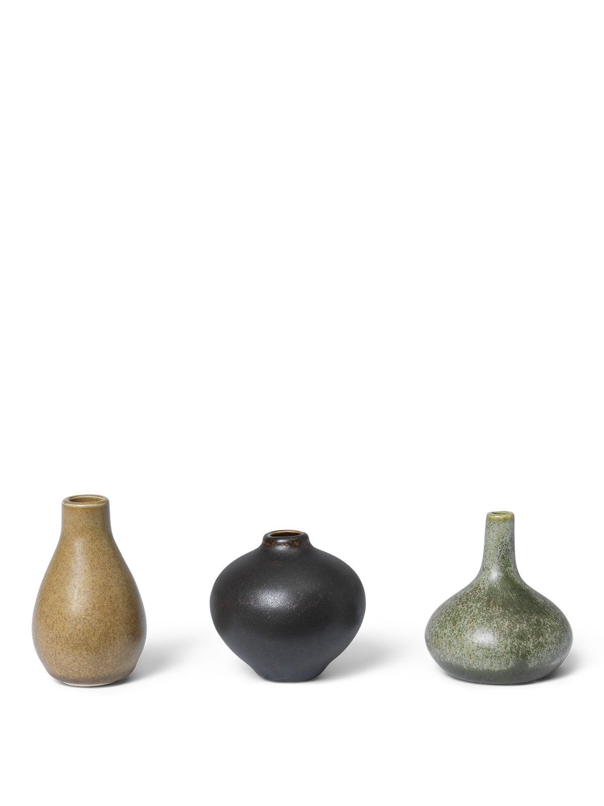 Ferm Living - Komo Mini Vases - Set of 3 - Calm