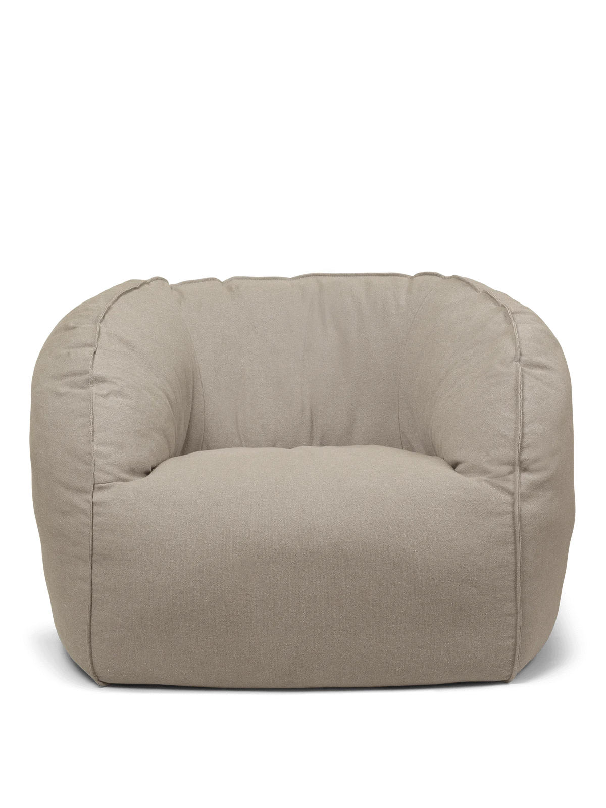 Ferm Living - Nesten Lounge Chair - Re-Cotton - Natural