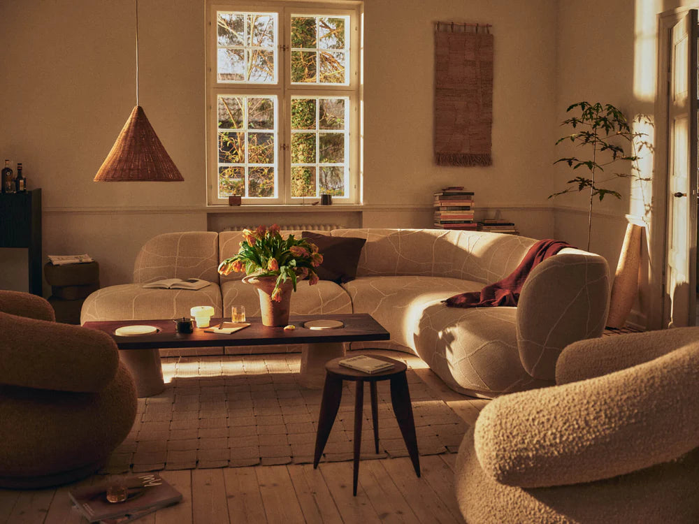 Ferm Living - Rico Sofa Armlehne Rechts Can Lis Sand
