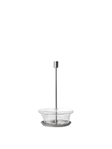 Ferm Living Ripple Thermal French Press – Kaffeebereiter aus Glas, Transparent, 1 Liter