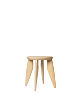 Ferm Living - Feve Kids Stool Kinderhocker aus Eschenholz Natural Ash
