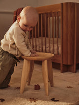 Ferm Living - Feve Kids Stool Kinderhocker aus Eschenholz Natural Ash