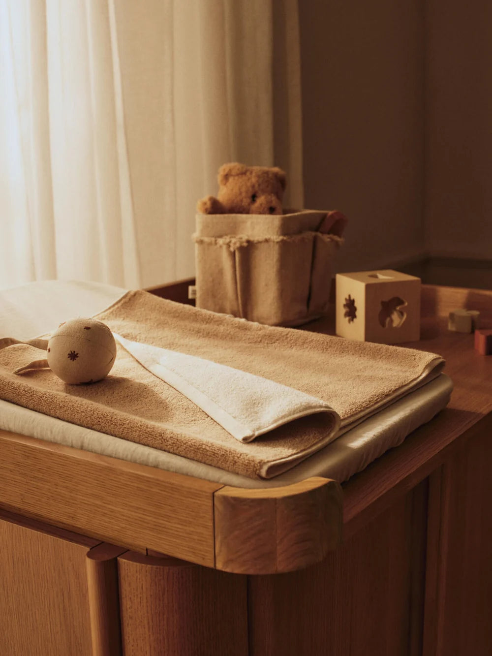 Bookshelf with hooks