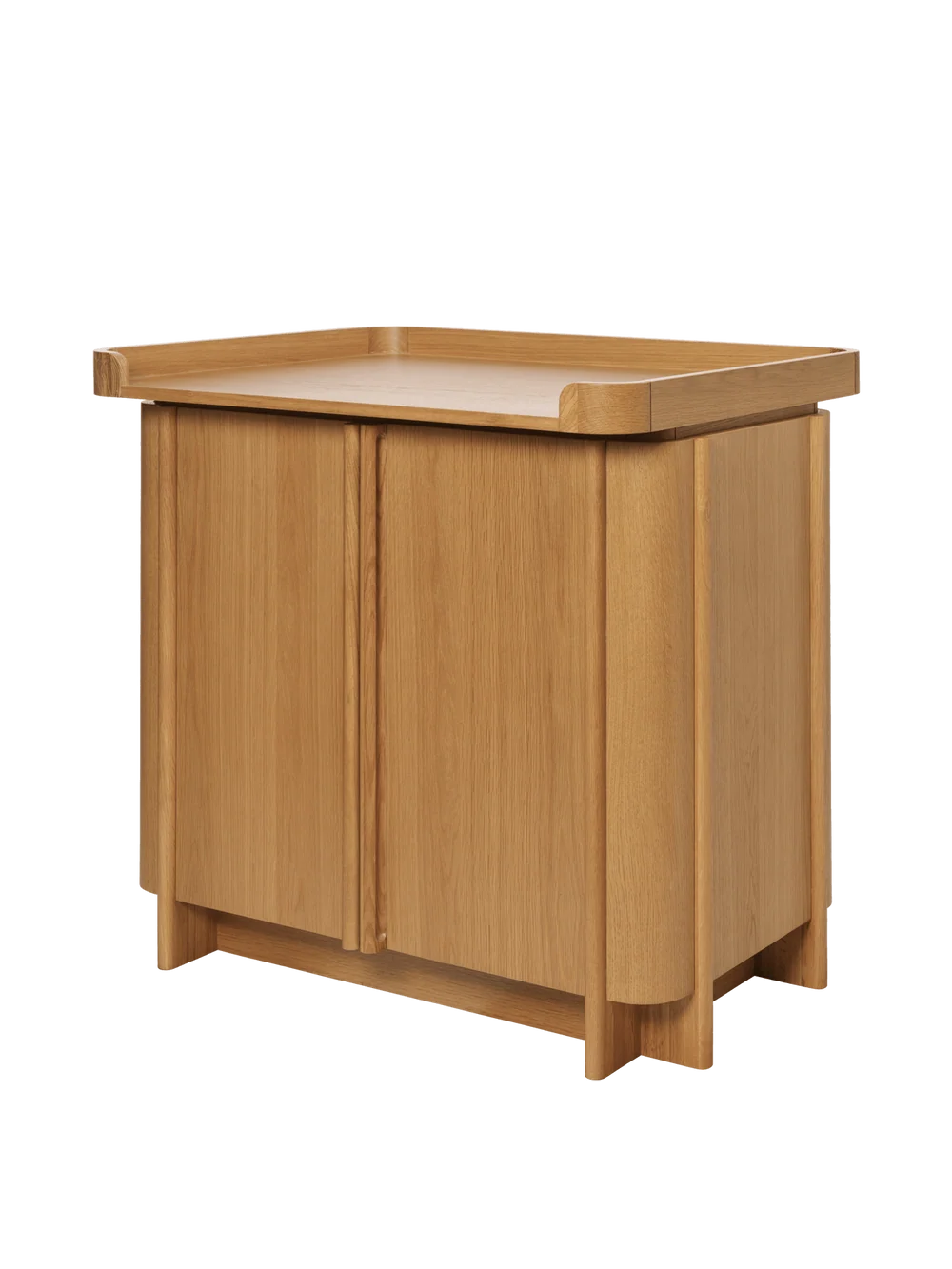 Bookshelf with hooks