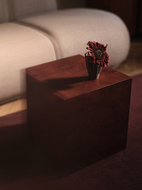 Ferm Living Dedali Vase Small – Dunkelbraun