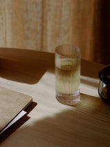 Ferm Living Ripple Highball-Gläser – Transparent, 2er-Set