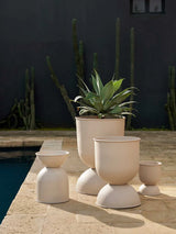 Ferm Living - Hourglass Pot extra klein Cashmere
