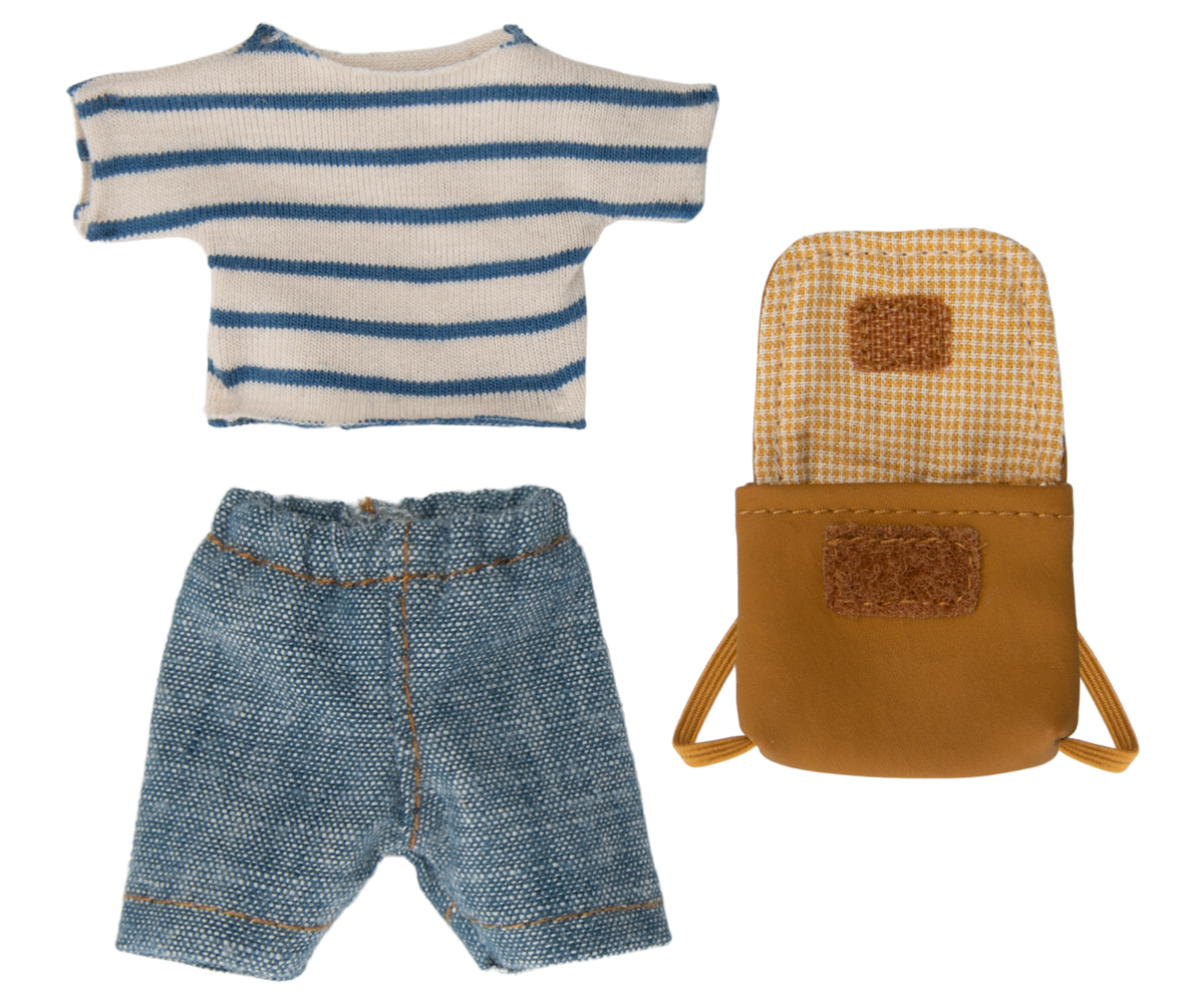 Maileg Kleidung und Tasche, Big Brother Maus