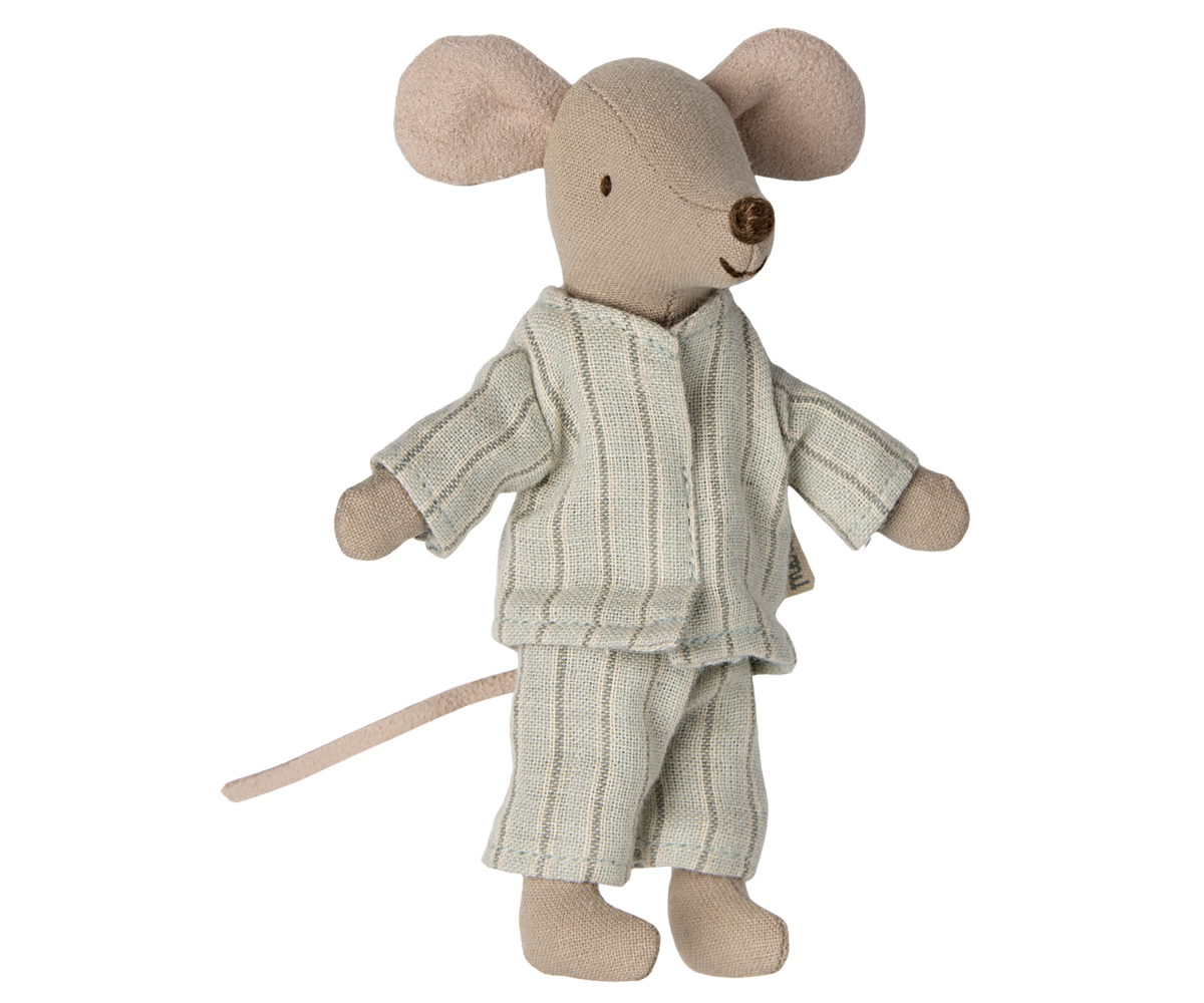 Maileg Grosser Bruder Maus in Streichholzschachtel