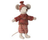 Maileg - Wintermaus mit Skiset, Große Schwester - Rose