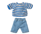 Maileg - Strickpullover und Hose, Großer Bruder Maus