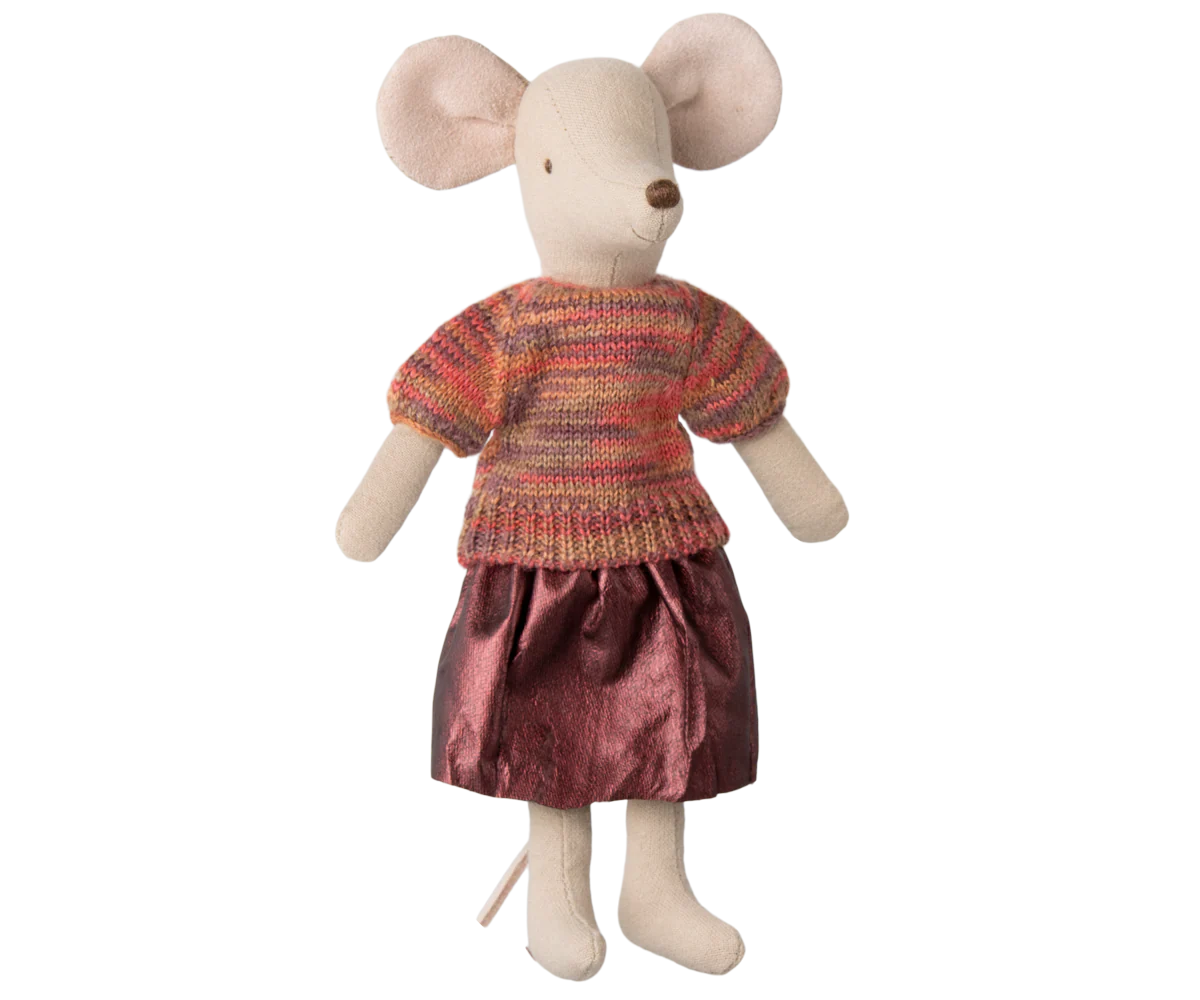 Maileg - Rock und Strickbluse, Mama Maus