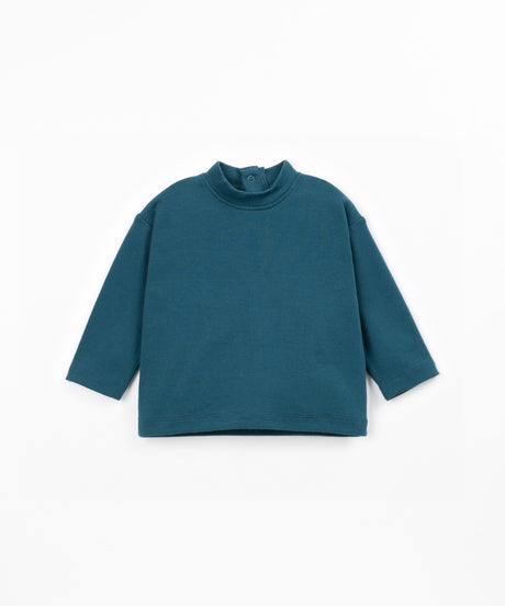Play Up Jersey Langarmshirt mit Rückenöffnung – Dark Blue