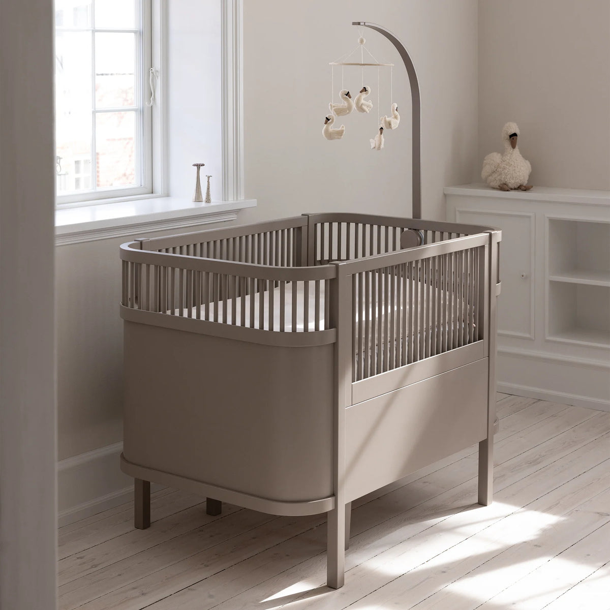 Sebra Bett - Baby- & Junior, Jetty Beige