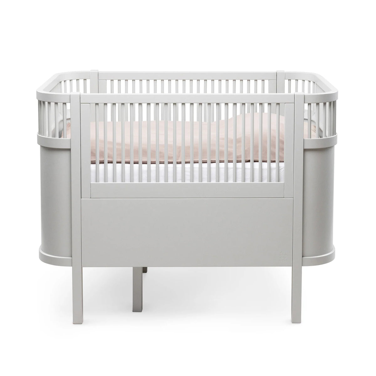 Sebra Bett - Baby- & Junior, Stone Grey