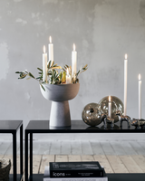 House Doctor -  Kerzenständer, HDMarb, Grau