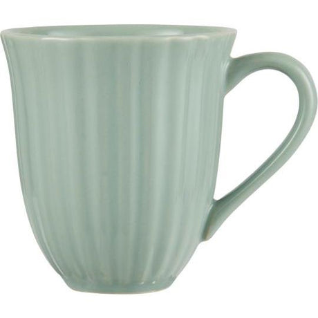 Tasse mit Rillen Mynte, diverse Farben