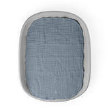 Sebra - Musselin Wickelunterlage 6-lagig - Blau
