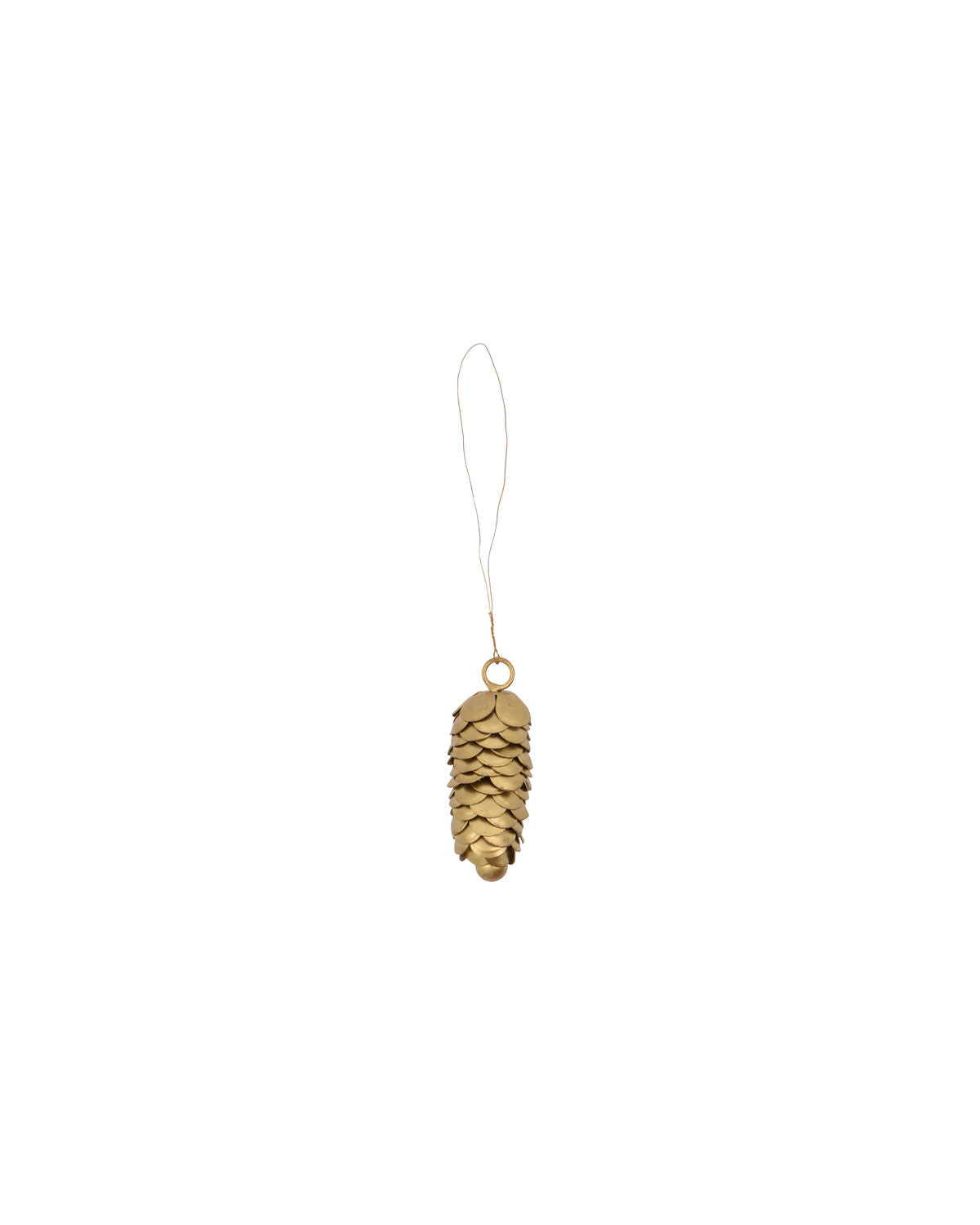 House Doctor HDCone Weihnachtsschmuck – Gold, 2er-Set