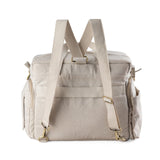 Sebra Wickeltasche mit Wickelunterlage – Morning Beige Melange