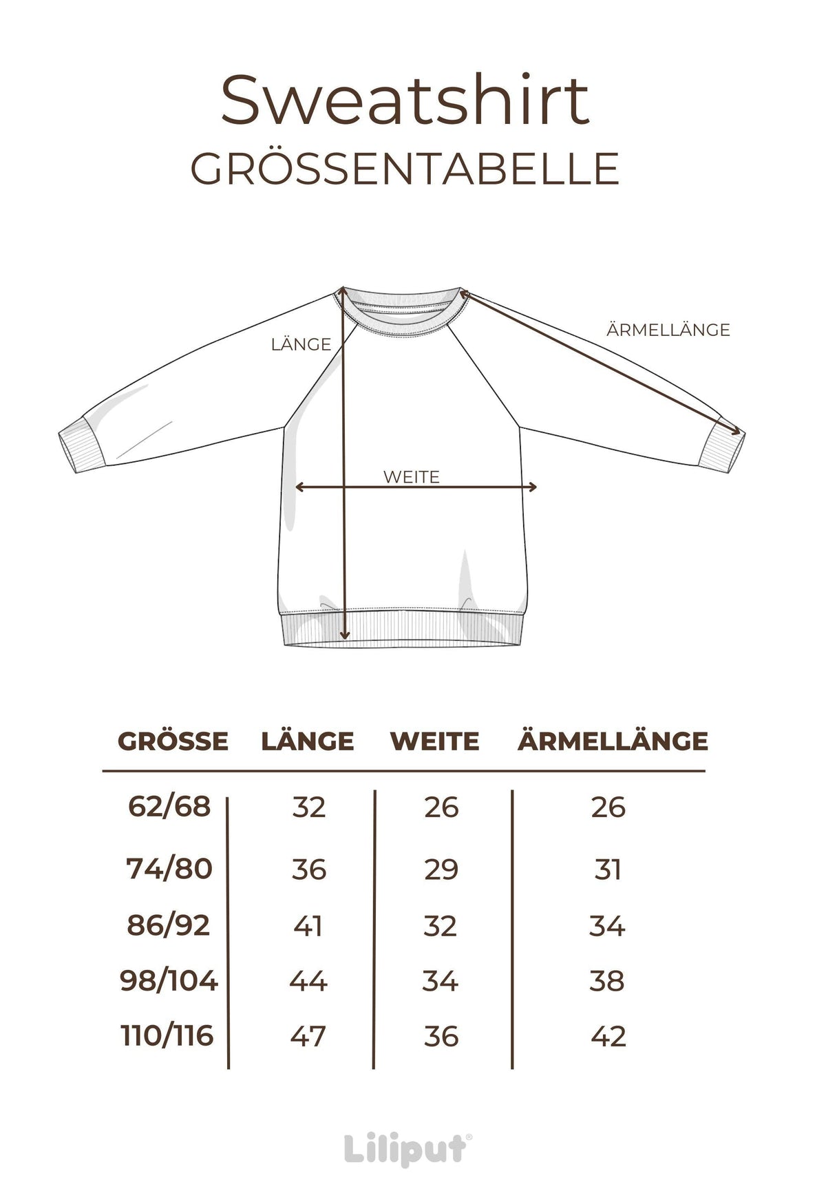 Liliput Milky Morning Sweatshirt beige Mini and Me Edition