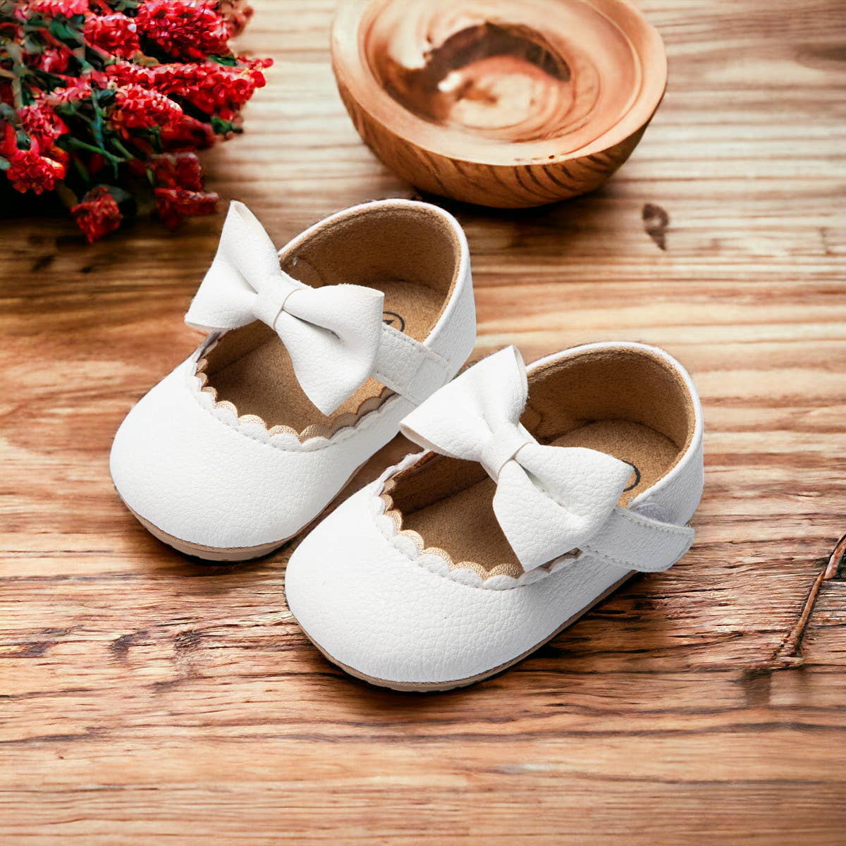 Annie & Charles - Leder-Krabbelschuhe