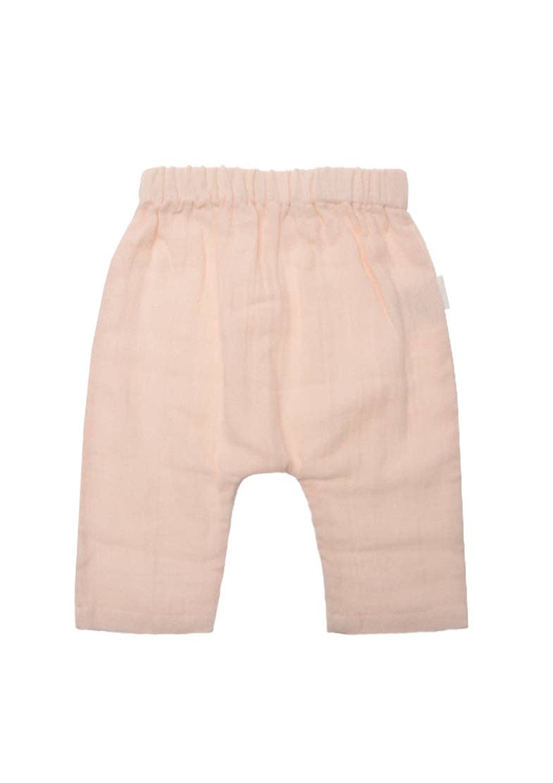 Liliput 2-teiliges Set aus Musselin in rosa