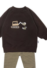 Liliput 2tlg. Set mit Sweatshirt und Leggings "Bagger"