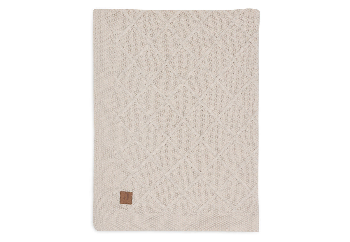 Decke Wiege 75x100cm Check Knit