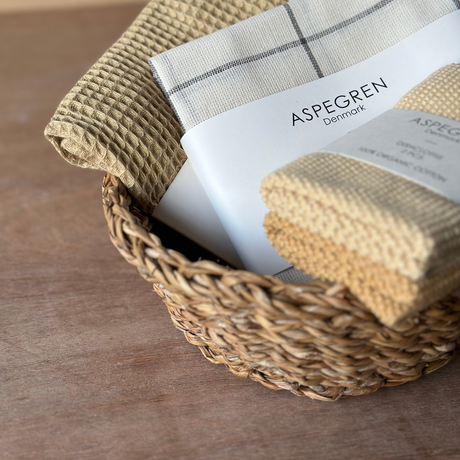 Aspegren - Spüllappen - Gestrickt - Golden Straw