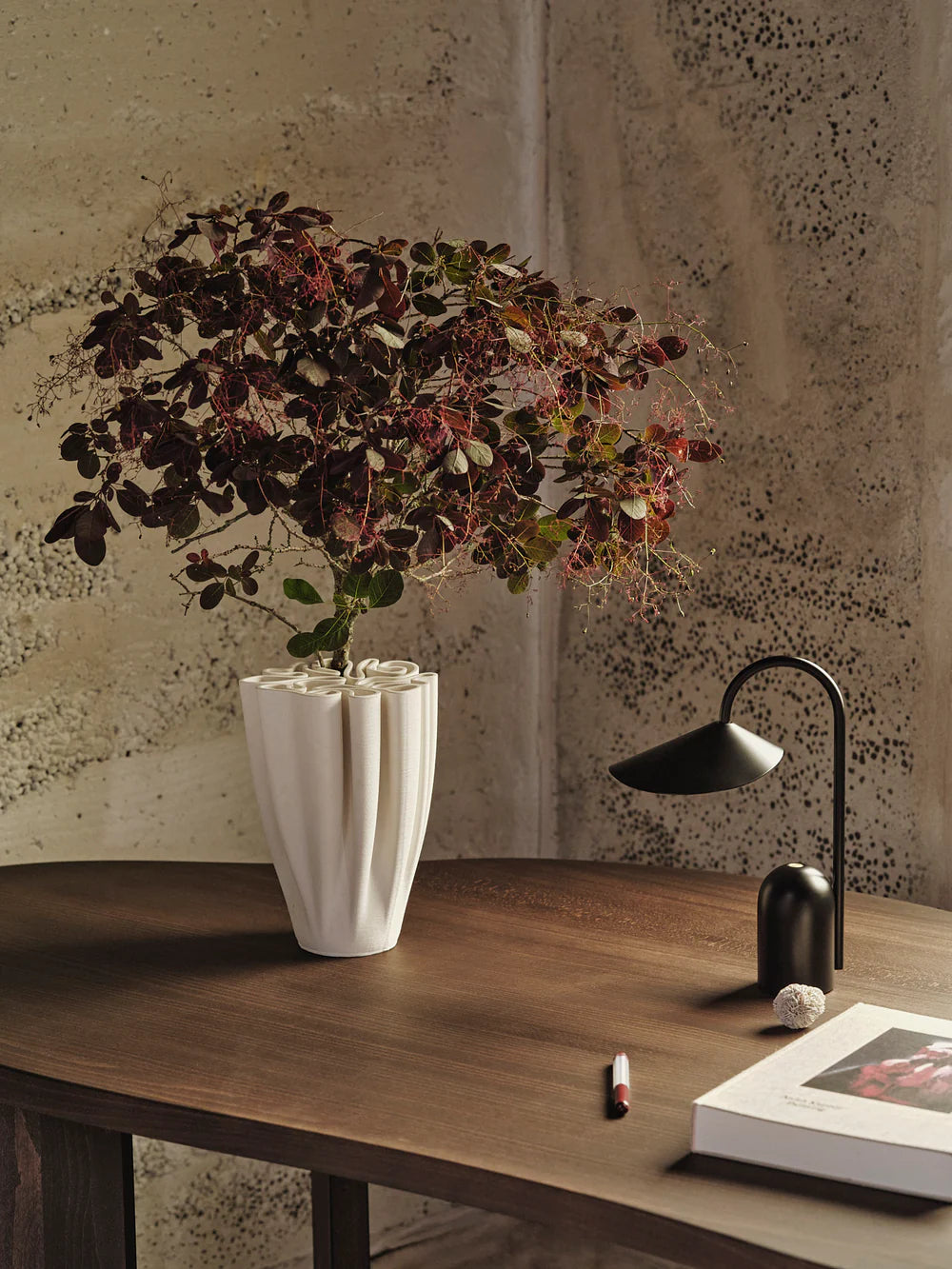 Ferm Living - Tarn Desk Schreibtisch 170 x 90 cm Buche Dark Brown